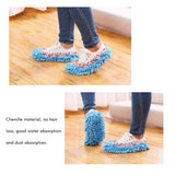 Floor Cleaning Mop Slippers Removable Shoe Covers Washable Mops Socks Sweeping Cleaning for Kitchen Bathroom Office