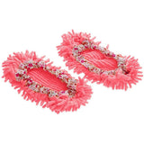 Floor Cleaning Mop Slippers Removable Shoe Covers Washable Mops Socks Sweeping Cleaning for Kitchen Bathroom Office