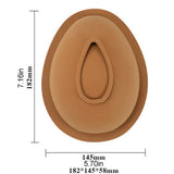 3D Easter Egg Chocolate Silicone Mold DIY Easter Surprise Mousse Moulds Baking Tool for Hot Chocolate Cocoa Bombs Cake