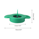 Household Stainless Steel Scallion Cutter Plum Blossom Shred Silk Cutter Sharp Onion Cutter Graters Kitchen Shred Accessories - Front View