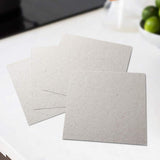 8PCS Insulating Mica Sheet High Temperature Resistance Mica Plates for Microwave Oven - Side View