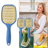 Stainless Steel Handheld Grater Multi Purpose Vegetable Grater Kitchen Food Graters Kitchen Accessories - Rear View
