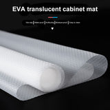 1 Roll Drawers Mat Shelf Liner for Kitchen Cabinet Oil Proof Closet Table Pad Moisture Proof Cupboards Mat