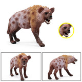 Hyena Figurine Ornaments Simulation PVC Hyena Wild Animals Figurine Collectible Hyena Model Toys for Kids