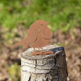 Garden Art Silhouette Bird Shaped Artwork Decoration Garden Metal Animal Outline Silhouette Decorative