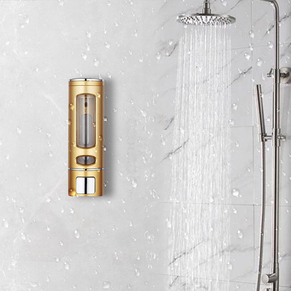 400ml Wall Mount Manual Soap Dispenser for Kitchen and Bathroom