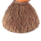 Snack Bowl Holder Halloween Pumpkin Snack Bowl Rack Witch Broom Decor Dessert Bowl Stand for Dining Table - Rear View