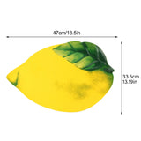 Outdoor Wedding Placemat Green Simulation Plant Leaves New Simulation Lemon Placemat Plate Mat