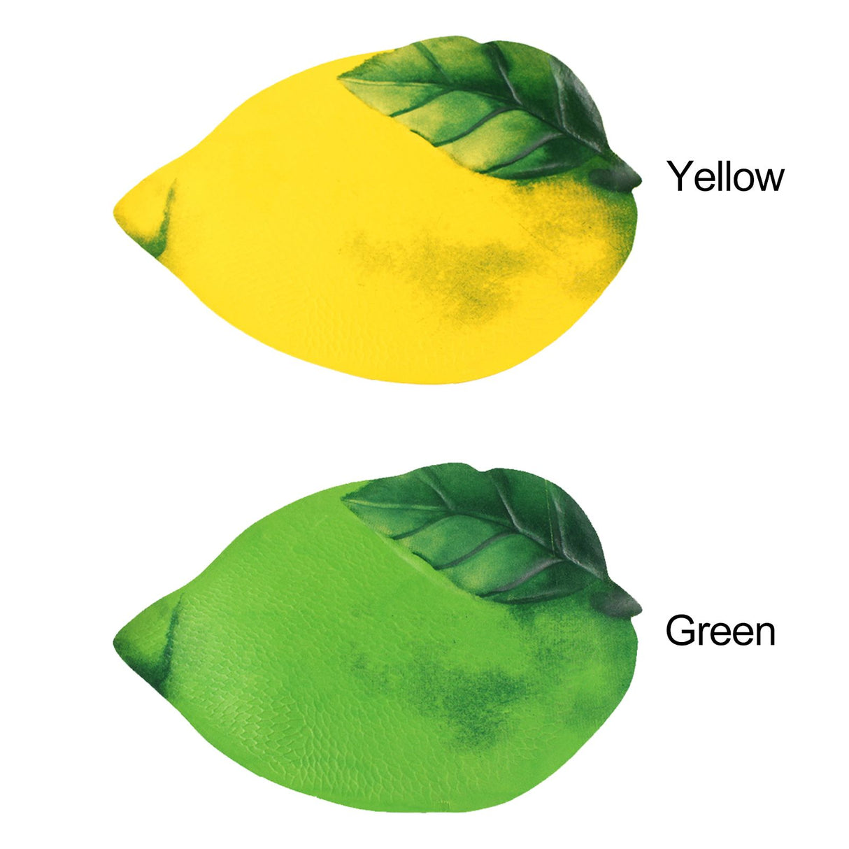Outdoor Wedding Placemat Green Simulation Plant Leaves New Simulation Lemon Placemat Plate Mat
