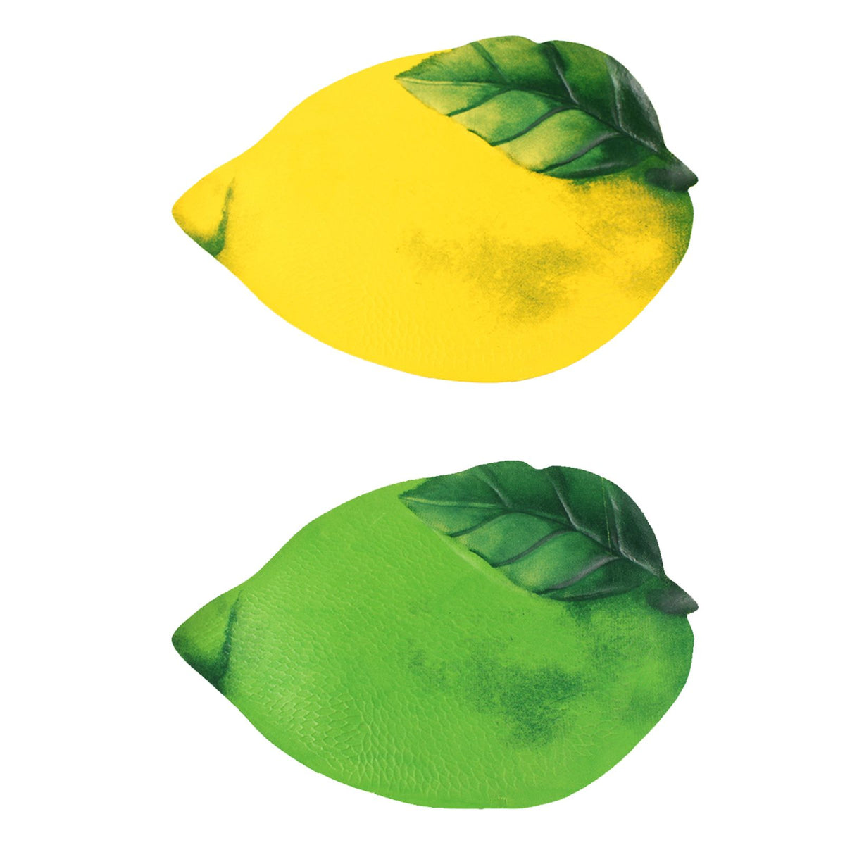 Outdoor Wedding Placemat Green Simulation Plant Leaves New Simulation Lemon Placemat Plate Mat
