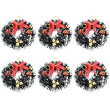 Candle Wreath Christmas Wreath Christmas Tree Wreath Candle Garland