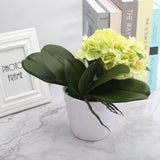 Phalaenopsis Leaves Orchid Leaves Wedding Home Decoration Simulation Plants - Extra Image