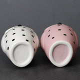 Flower Pots Nordic Modern Vase Decoration Owl Decorative Ceramic Desktop Crafts Ornament - Front View
