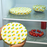 Bowl Covers Reusable Bowl Covers Elastic Food Storage Covers Bowl Covers Reusable Lids for Food Fruits Leftover - 45-Degree Angle