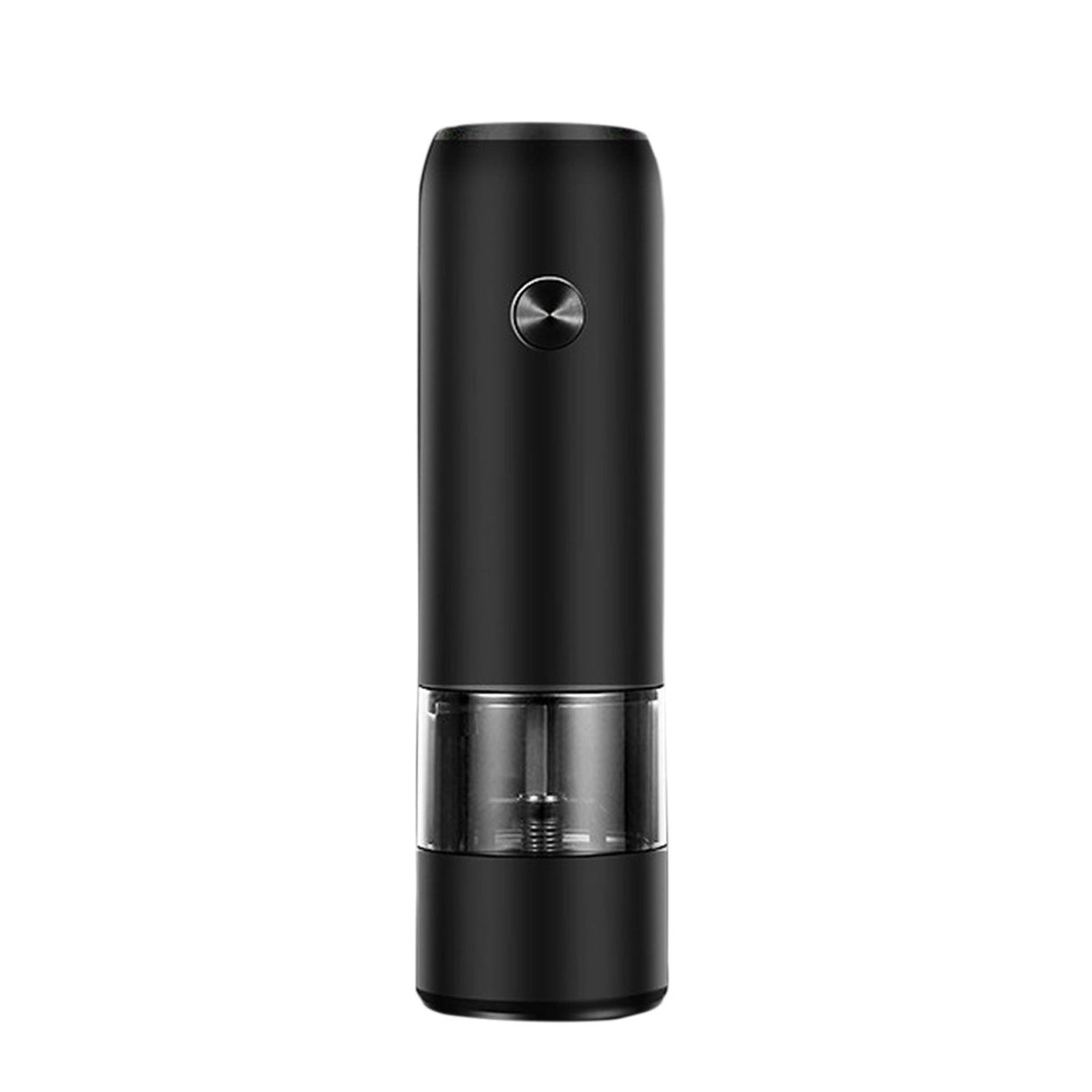 Electric Pepper Grinder Black Usb Charging High Hardness Wear Resistant Automatic Pepper Mill Grinder For Kitchen Restaurant