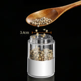 Electric Pepper Grinder Black Usb Charging High Hardness Wear Resistant Automatic Pepper Mill Grinder For Kitchen Restaurant - Low Angle