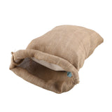 Large Capacity Coarse Hemp Storage Bags Potato Storage Bags Burlap Potato Bag - Rear View