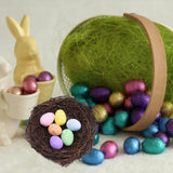 100PCS Colorful Foam Eggs Easter Egg Ornaments Crafts Birds Eggs DIY Wreath Accessories - Extra Image