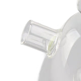 Glass Oil Control Jar Kitchen 2 in 1 Sealed Oil and Vinegar Dispenser Transparent Oil and Vinegar Bottle
