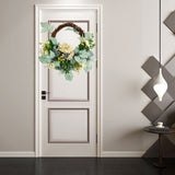 Imitation Wreath Simulation Vibrant Wreath Decoration for Home Door