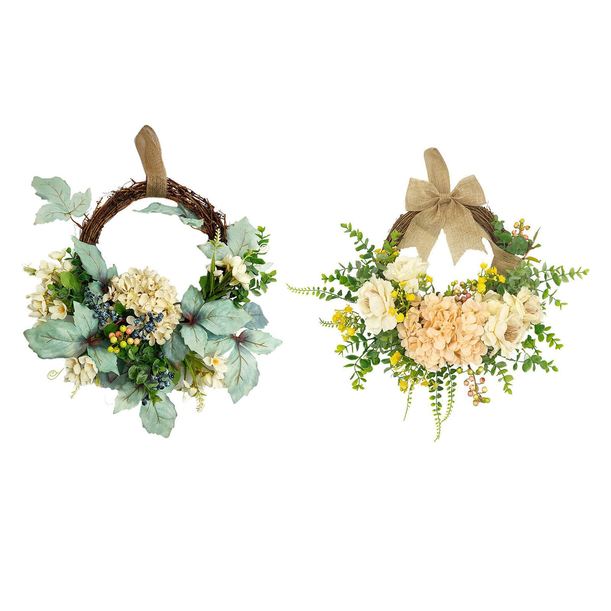Imitation Wreath Simulation Vibrant Wreath Decoration for Home Door