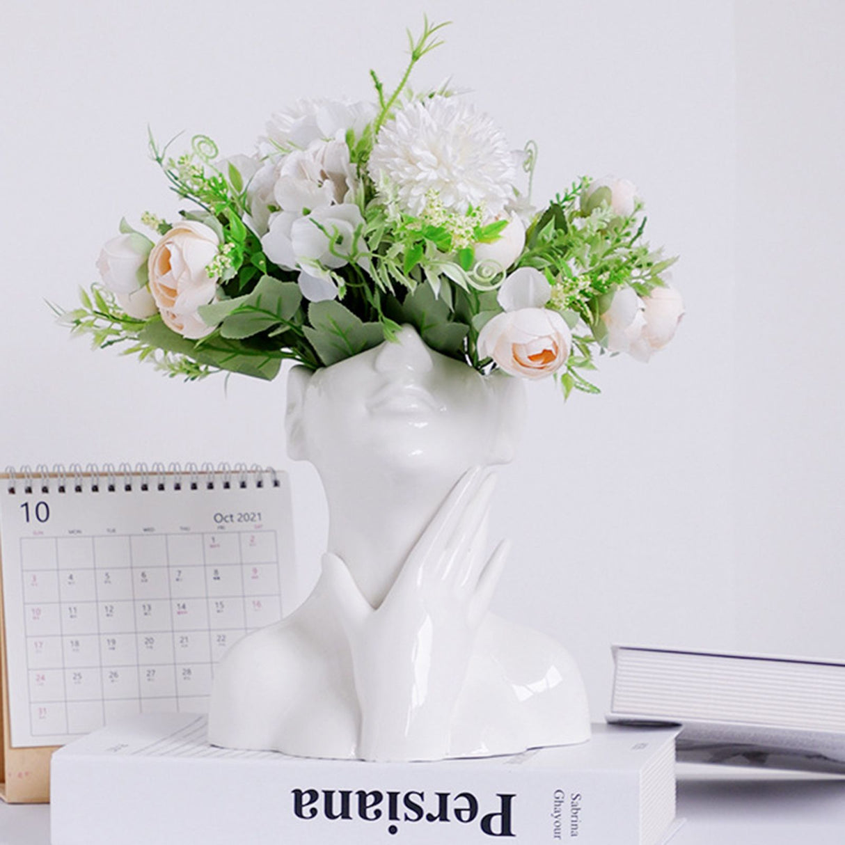 Simple Ceramic Vase Flower Arrangement Decorative Vase Living Room Ornament