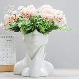 Simple Ceramic Vase Flower Arrangement Decorative Vase Living Room Ornament