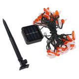 LED Solar String Lights Bee Shaped Waterproof Decorative Light for Outdoor Garden Patio Warm White6.5M 30LED 2 Work Mode - Extra Image