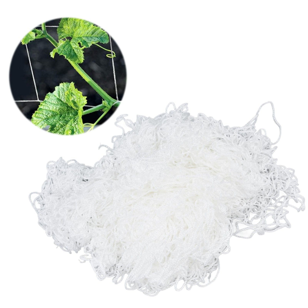 1.67x10m Elastic Plant Support Vine Net Flexible Flower Trellis Netting for Gardening Outdoor