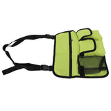 Beach Chair Armrest Bag Outdoor Chair Organizer Single Shoulder Hanging Storage Bag for Camping - Front View