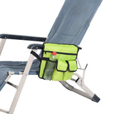 Beach Chair Armrest Bag Outdoor Chair Organizer Single Shoulder Hanging Storage Bag for Camping - Extra Image