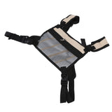 Outdoor Gardening Bag Running Backpack Vest Bag Storage Bag for Man Woman RunningKhaki - Top-Down View