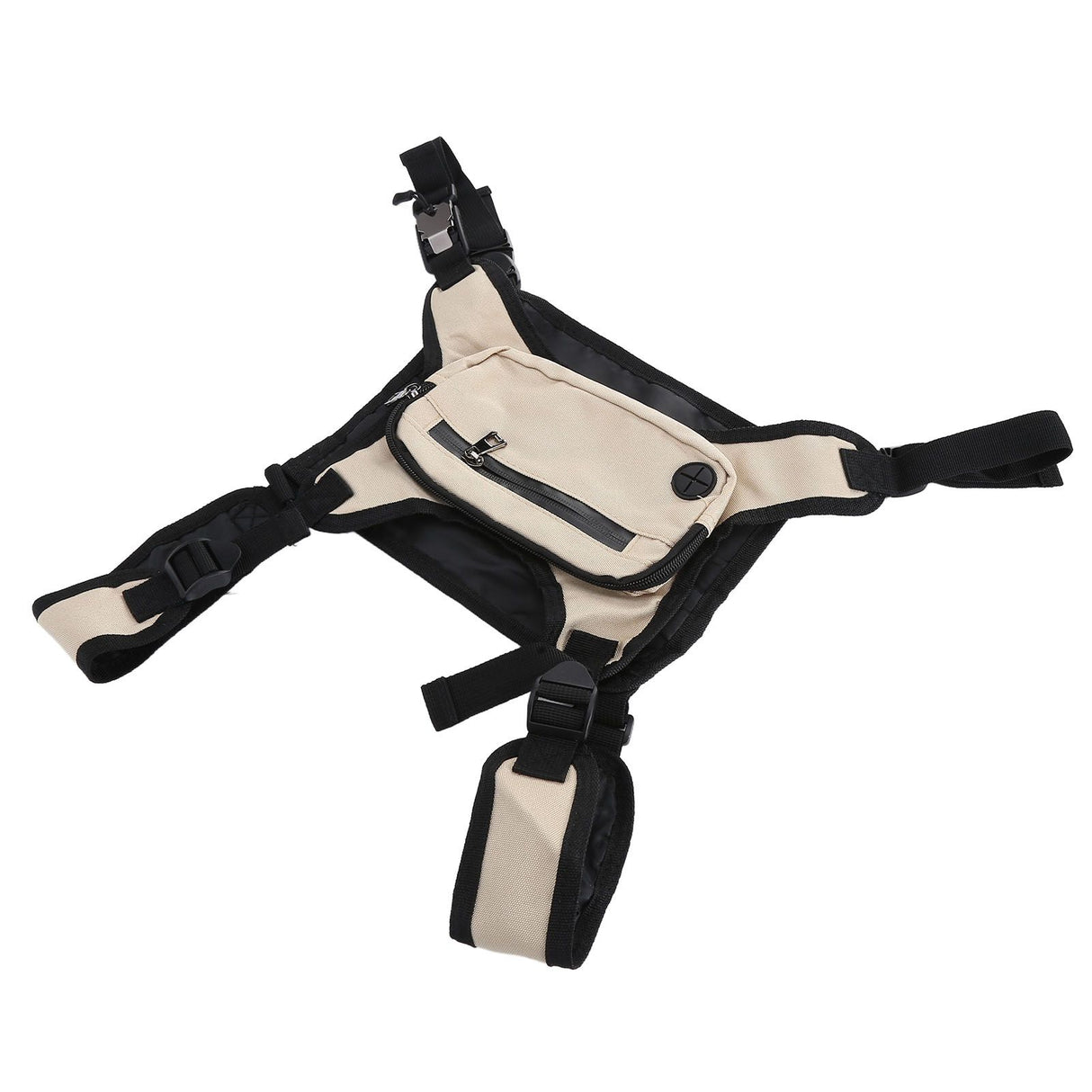 Outdoor Gardening Bag Running Backpack Vest Bag Storage Bag for Man Woman RunningKhaki