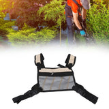 Outdoor Gardening Bag Running Backpack Vest Bag Storage Bag for Man Woman RunningKhaki