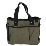 Outdoor Tote Bag Portable Garden Pruning Tool Storage Bag for Keeping Storing Gardening ToolMilitary Green
