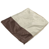 Folding Bed Cover Dustproof Waterproof Rollaway Bed Protective Cover for Indoor Outdoor85x33x107cm - Top-Down View