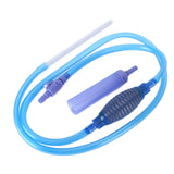 Fish Tank Water Changer Droppings Sludge Extractor Manual Aquarium Syphon Water Filter - Front View
