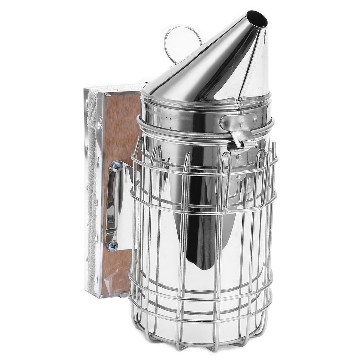 6Pcs/Set Stainless Steel Beehive Smoker Kit Bee Smoker Beekeeping Equipment for Outdoor