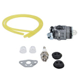 H119‑6 42CC Carburetor Gasket Sparking Plug Kit Replacement for WT WYK‑186 with Intake Hole
