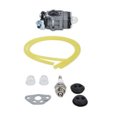 H119‑6 42CC Carburetor Gasket Sparking Plug Kit Replacement for WT WYK‑186 with Intake Hole