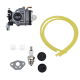 H119‑6 42CC Carburetor Gasket Sparking Plug Kit Replacement for WT WYK‑186 with Intake Hole - Rear View