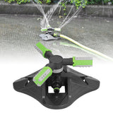 Lawn Water Sprinkler Automatic Flower Watering Device Three Prong Sprinkler for Garden Watering Gardening IrrigationGreen - Extra Image