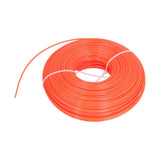 120m Trimmer Cord 2.4mm Nylon Round Grass Trimmer Line Replacement Part for Lawn Garden