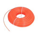 120m Trimmer Cord 2.4mm Nylon Round Grass Trimmer Line Replacement Part for Lawn Garden - Front View