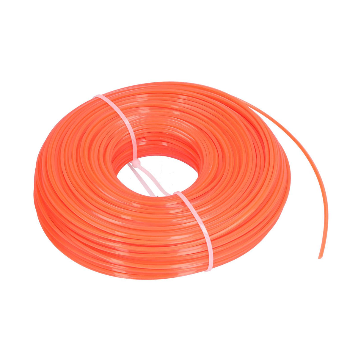 100m Trimmer Cord 2.4mm Square Nylon Cord Gasoline Brush Cutter Cord Replacement Part