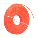 100m Trimmer Cord 2.4mm Square Nylon Cord Gasoline Brush Cutter Cord Replacement Part - Low Angle