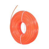 100m Trimmer Cord 2.4mm Square Nylon Cord Gasoline Brush Cutter Cord Replacement Part - Extra Image
