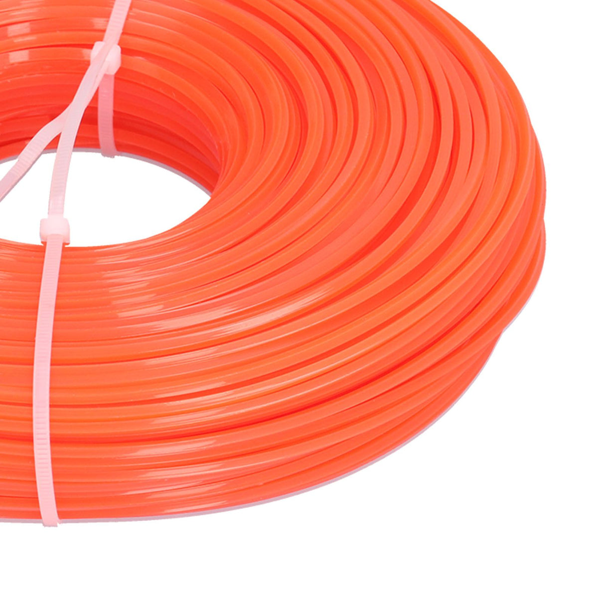 100m Trimmer Cord 2.4mm Square Nylon Cord Gasoline Brush Cutter Cord Replacement Part
