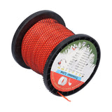 2.4mm Trimmer Line Round Nylon 1LB Round Heavy Duty Grass Cutting Trimmer Line for Yard Garden
