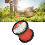 2.4mm Trimmer Line Round Nylon 1LB Round Heavy Duty Grass Cutting Trimmer Line for Yard Garden